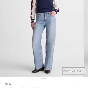 Madewell Light Blue wide Leg Jeans